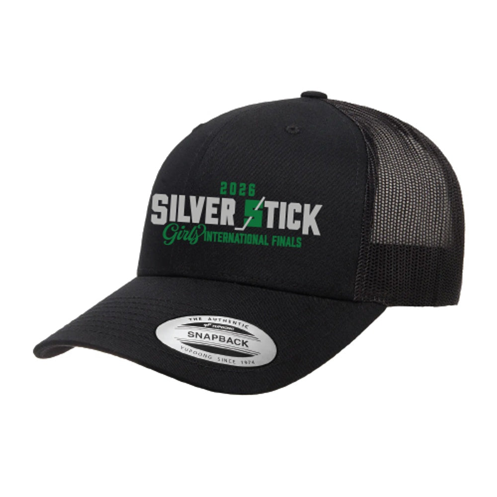 Adult Girls Silver Stick 2026 Mesh Back Hat