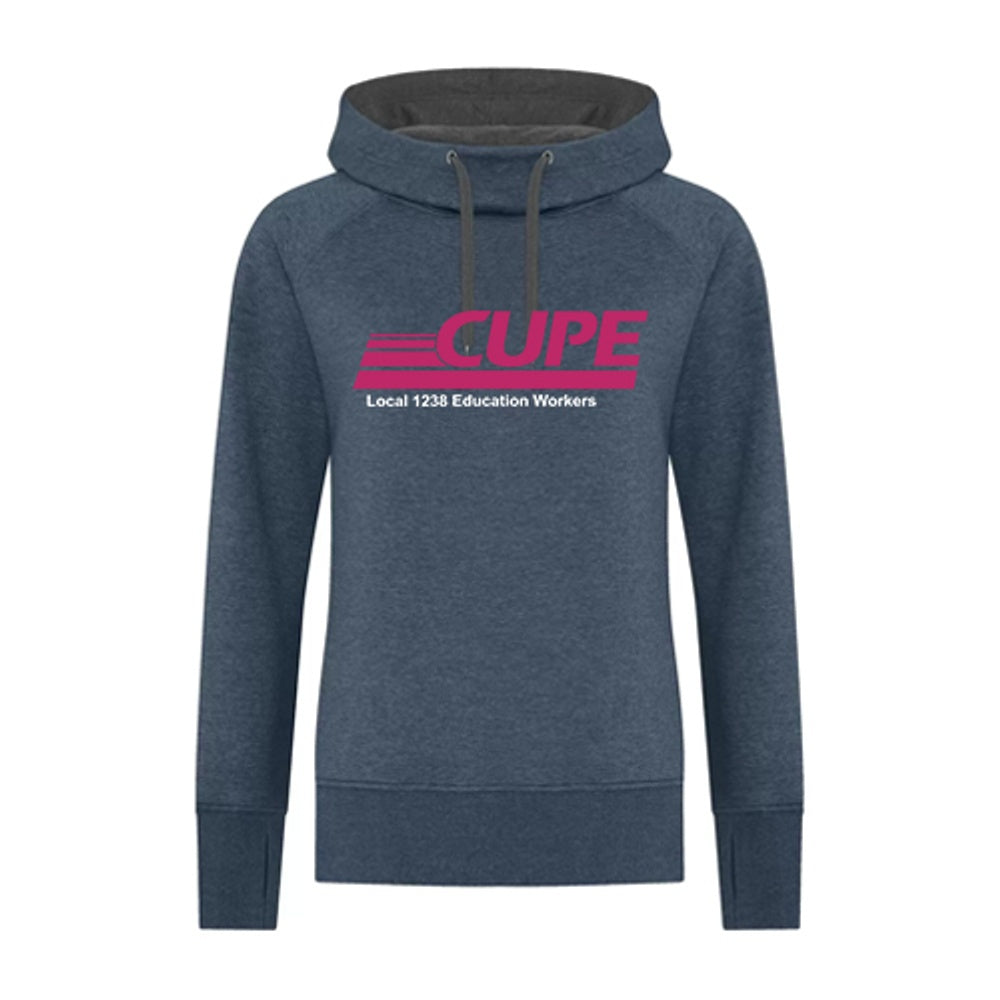 CUPE 1238 Ladies' EsActive Vintage Hooded Sweatshirt