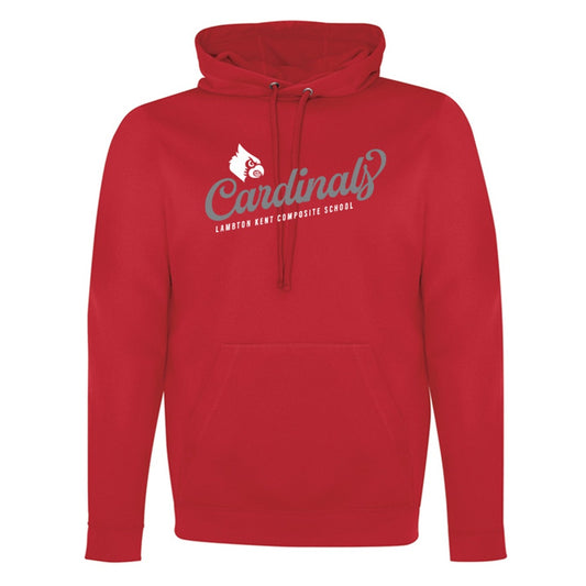 Lambton Kent Composite School Adult Game Day Fleece Hooded Sweatshirt