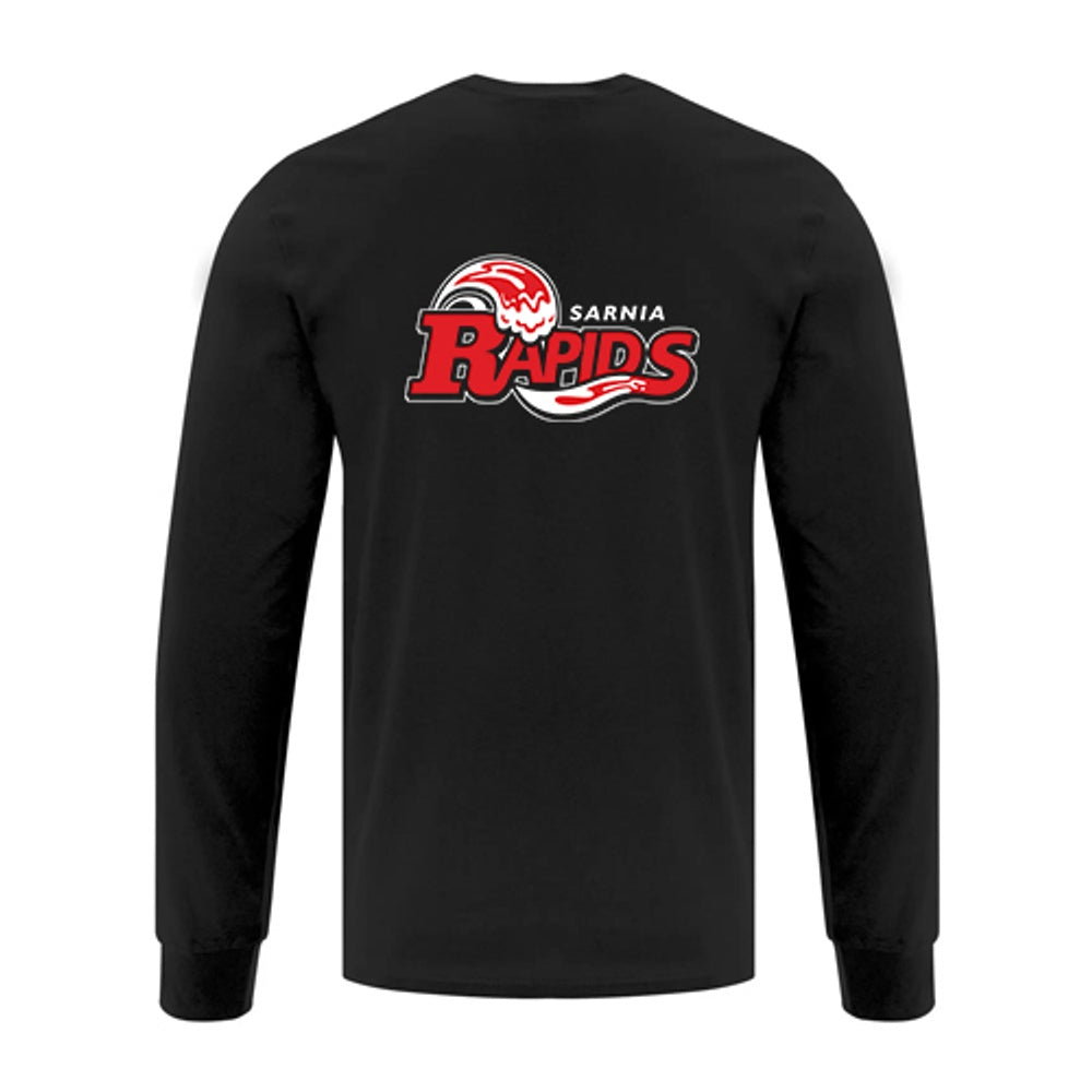 Sarnia Rapids Swim Youth Everyday Cotton Long Sleeve T-Shirt