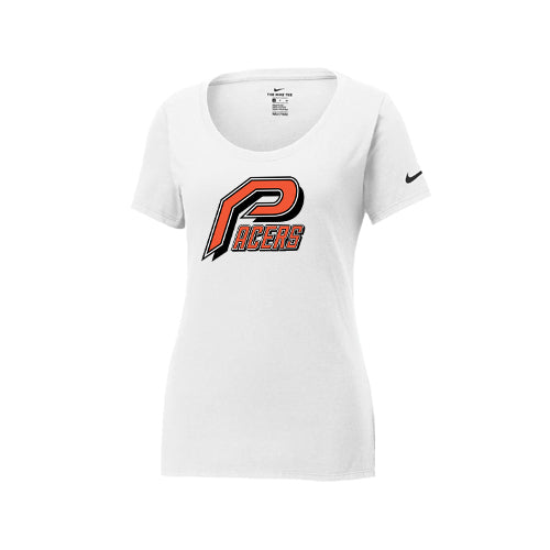 Point Edward Pacers Ladies' Nike Dri-FIT Cotton/Poly Scoop Neck Tee