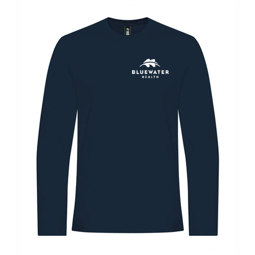 Bluewater Health Adult Element Ring Spun Cotton Long Sleeve Tee