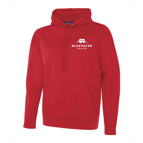 Bluewater Health Adult Game Day Fleece Hooded Sweatshirt