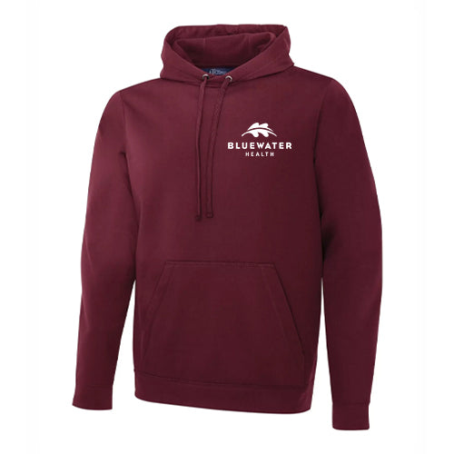 Bluewater Health Adult Game Day Fleece Hooded Sweatshirt