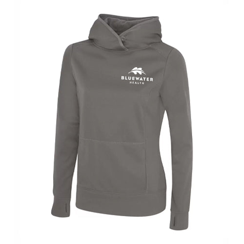 Bluewater Health Ladies' Game Day Fleece Hooded Sweatshirt