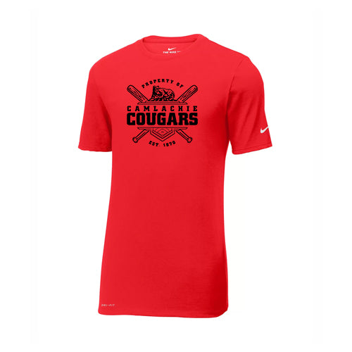 Camlachie Cougars Adult Nike Dri-FIT Cotton/Poly Tee