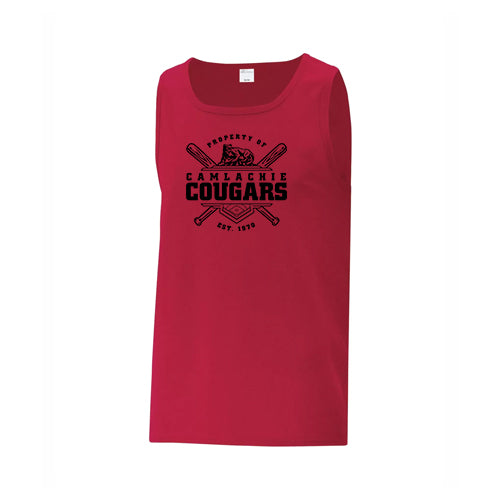 Camlachie Cougars Adult Everyday Cotton Tank Top