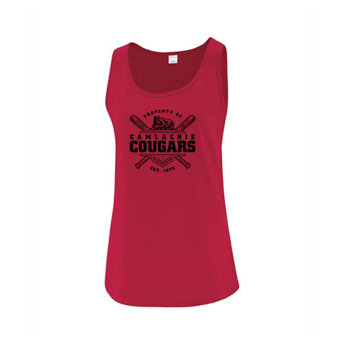 Camlachie Cougars Ladies' Everyday Cotton Tank Top