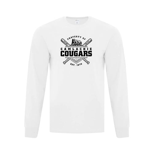 Camlachie Cougars Youth Everyday Cotton Long Sleeve T-Shirt