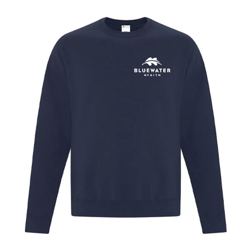 Bluewater Health Adult Everyday Fleece Crewneck Sweatshirt