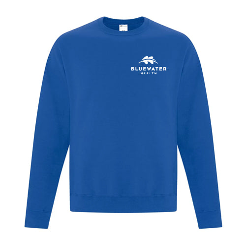 Bluewater Health Adult Everyday Fleece Crewneck Sweatshirt