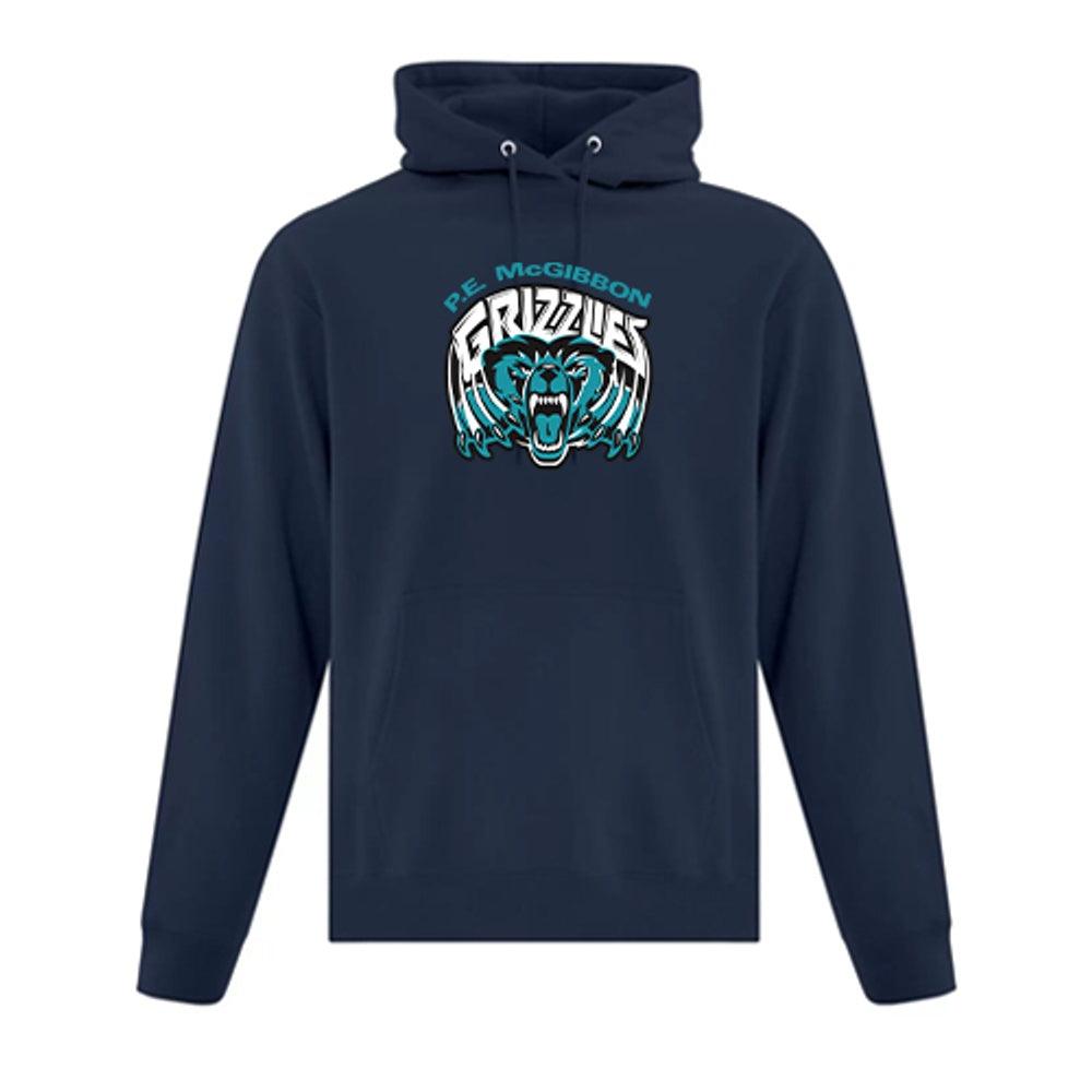 PE McGibbon Adult Everyday Fleece Hooded Sweatshirt