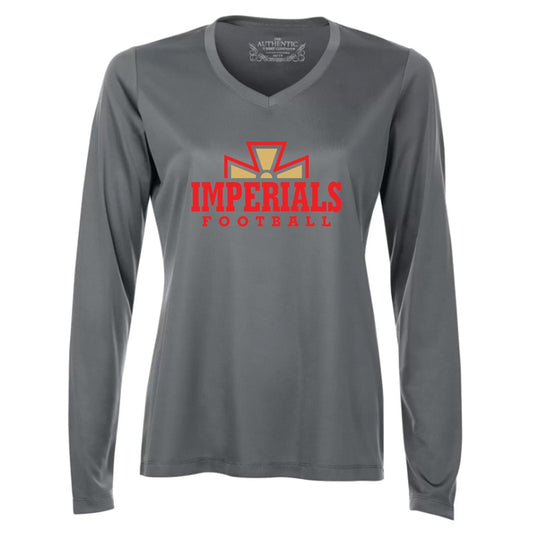 Sarnia Imperials Ladies' Pro Team Long Sleeve V-Neck T-Shirt