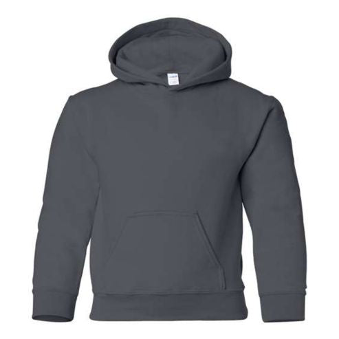 GILDAN HEAVY BLEND 50/50 YOUTH HOODED SWEATSHIRT
