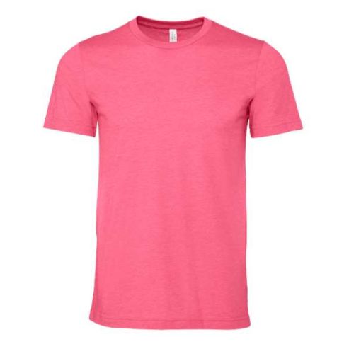 UNISEX BELLA + CANVAS HEATHER CVC T-SHIRT