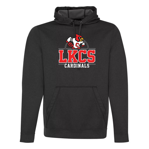 Lambton Kent Composite School Adult Game Day Fleece Hooded Sweatshirt