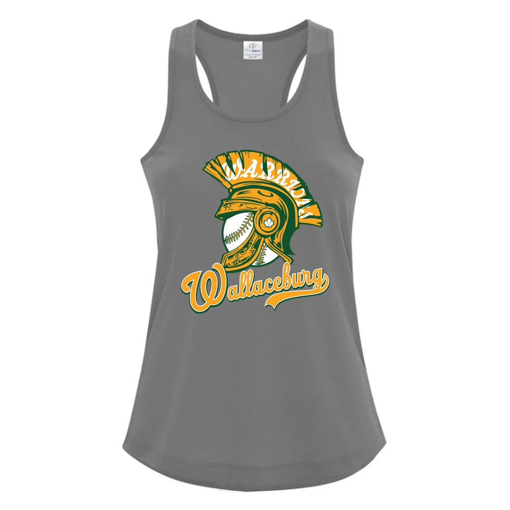 Wallaceburg Minor Baseball Ladies' Pro Spun Racerback Tank