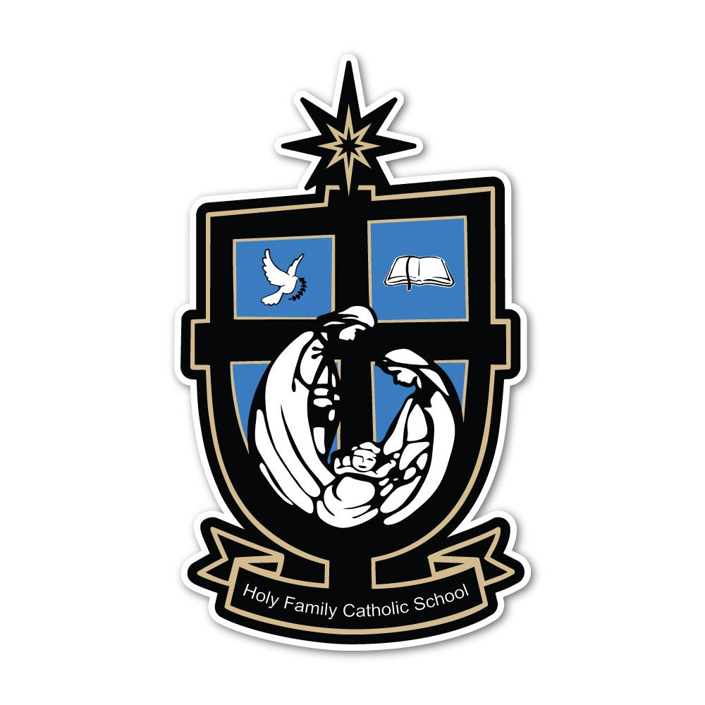 Holy Family Vinyl Sticker
