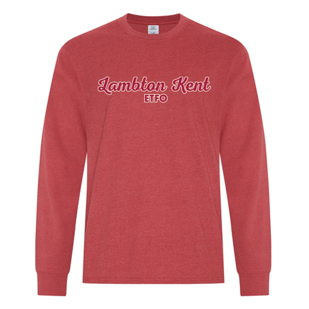 Lambton Kent ETFO Adult Earth Wash Long Sleeve