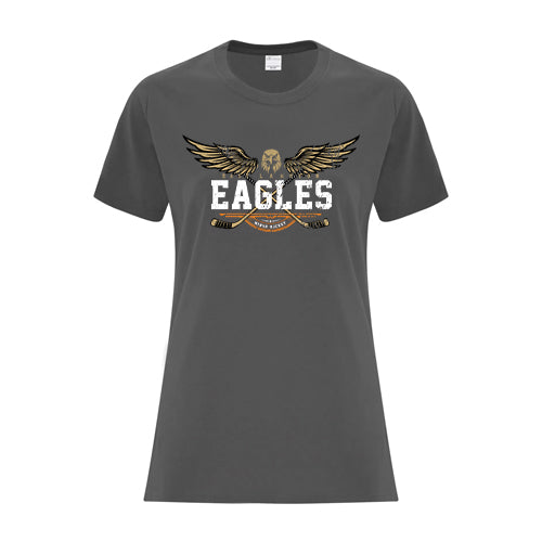 East Lambton Minor Hockey Ladies' Cotton T-Shirt