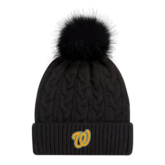 Wallaceburg Minor Baseball Ladies' Acrylic Cuff Pom Pom Toque