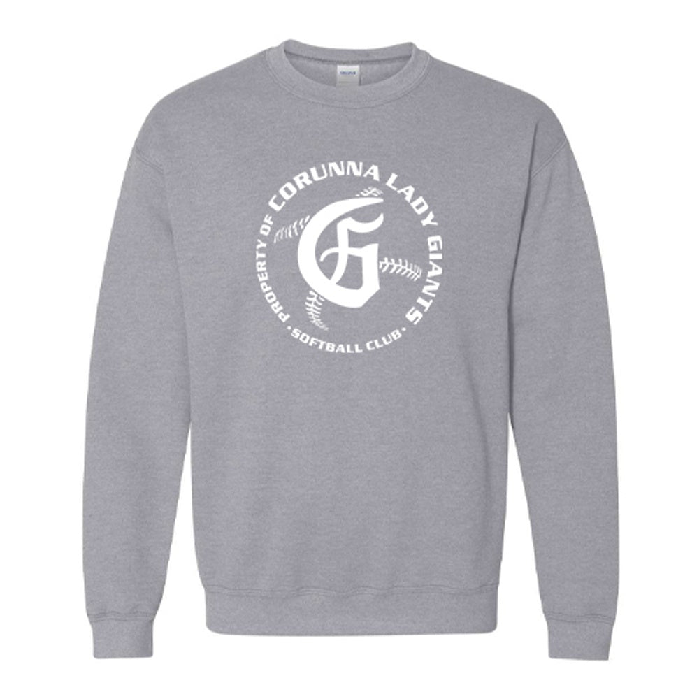 Corunna Lady Giants Youth Crewneck Sweatshirt