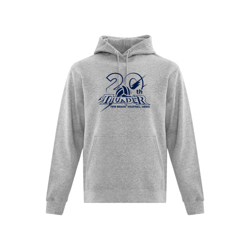 Twin Bridges Volleyball Adult Everyday Fleece Hooded Sweatshirt