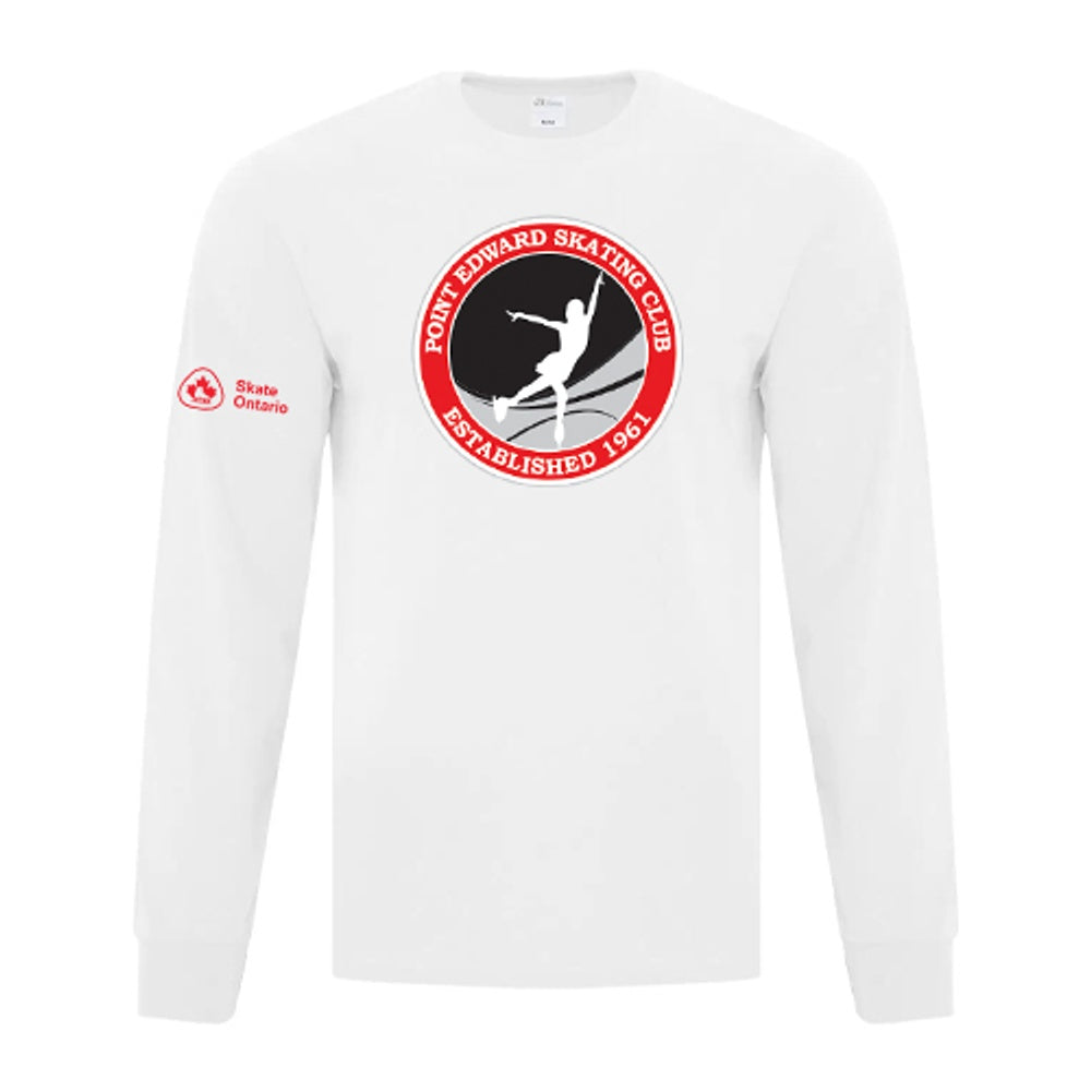Point Edward Skating Adult Everyday Cotton Long Sleeve T-Shirt