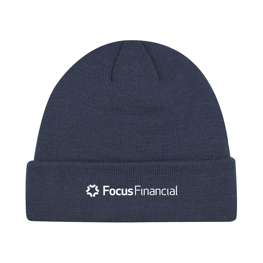 Focus Financial Micro Fleece Cuff Toque
