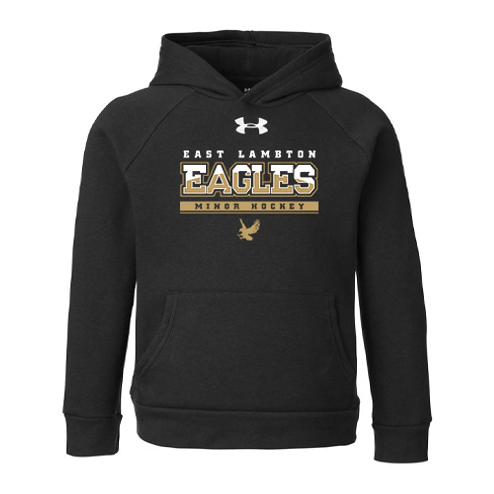 East Lambton Minor Hockey Youth Under Armour Rival Fleece Hooded Sweatshirt