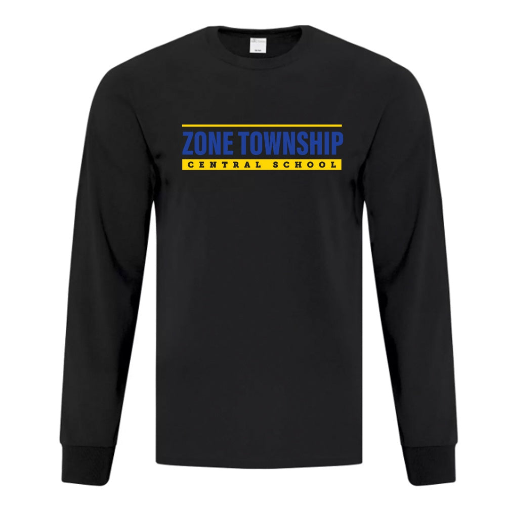 Zone Township Adult Everyday Cotton Long Sleeve T-Shirt