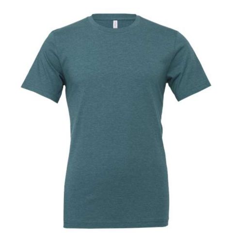 UNISEX BELLA + CANVAS HEATHER CVC T-SHIRT