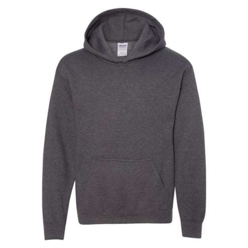 GILDAN HEAVY BLEND 50/50 YOUTH HOODED SWEATSHIRT