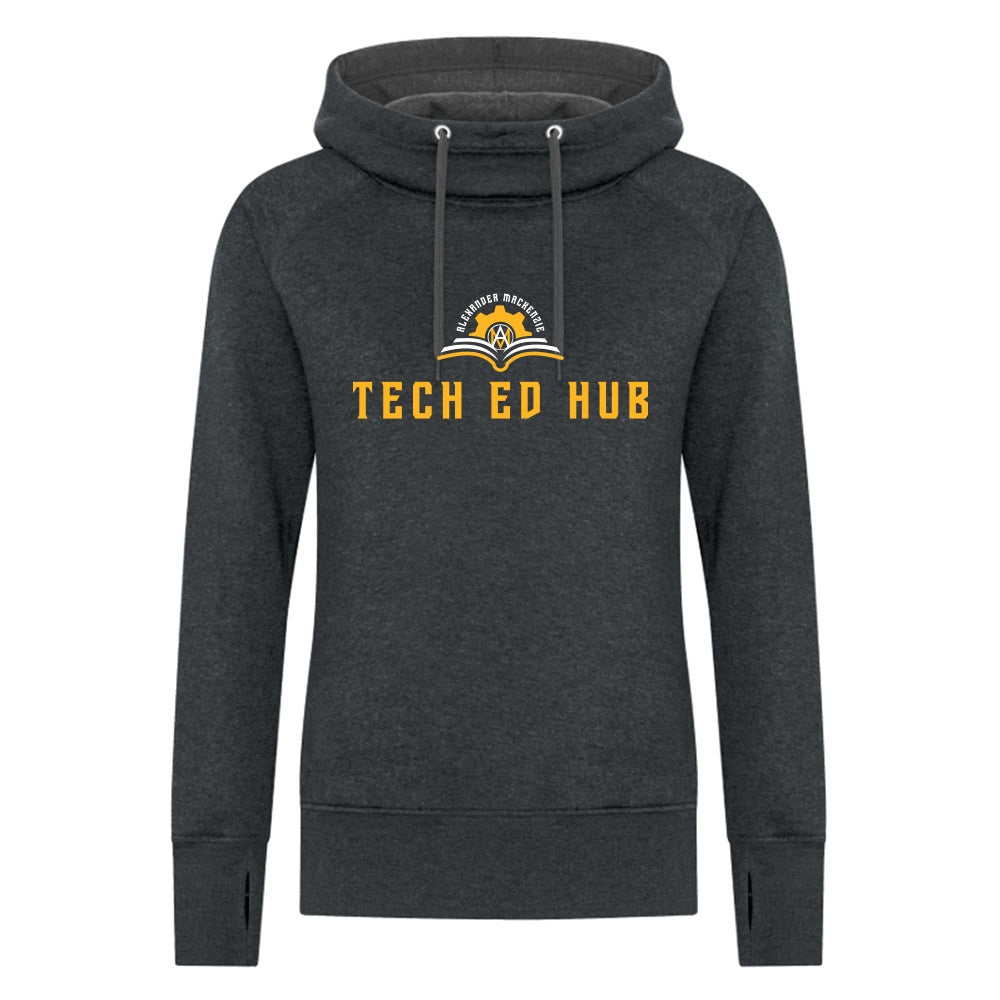 Technological Education Hub Ladies' ESActive Vintage Hooded Sweatshirt