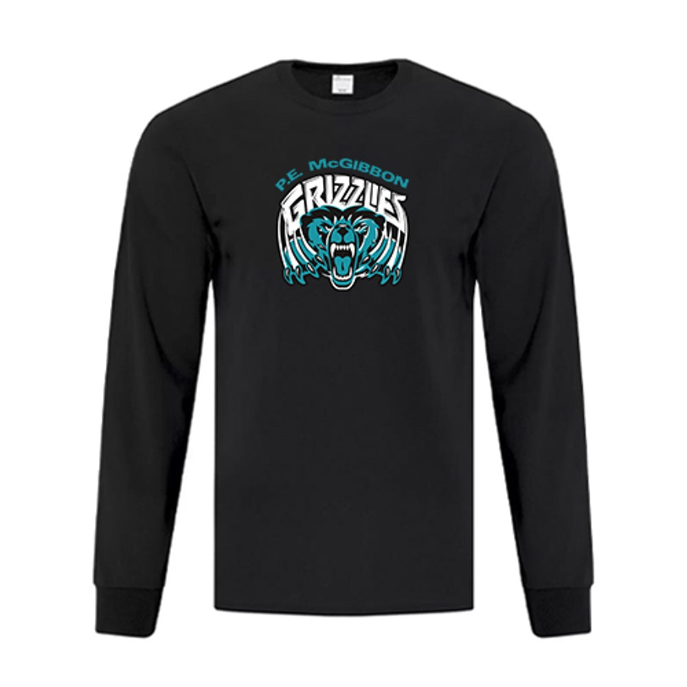 PE McGibbon Adult Everyday Cotton Long Sleeve T-Shirt