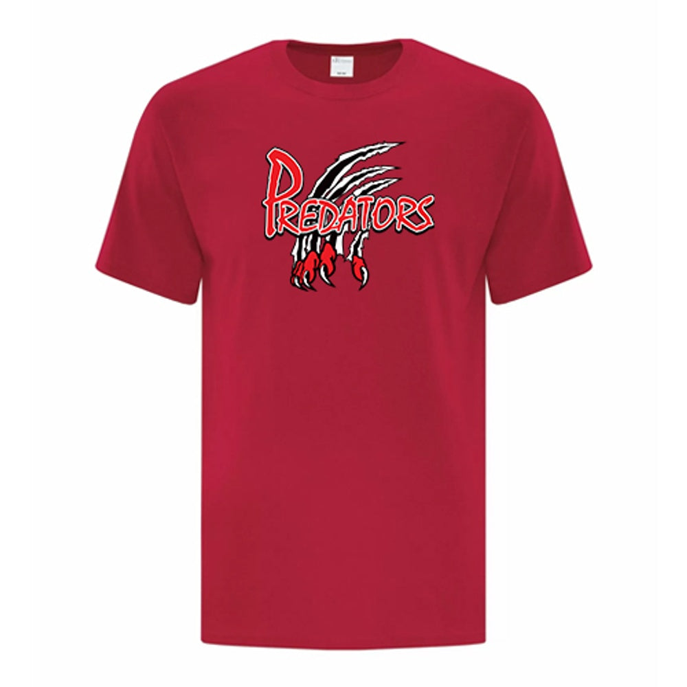 Lambton Shores Predators Adult Everyday Cotton T-Shirt
