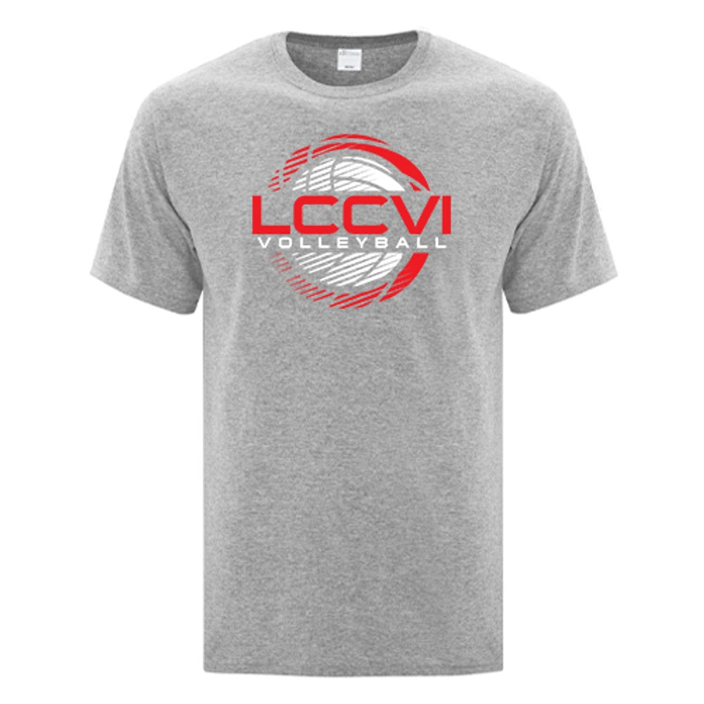 LCCVI Boys Volleyball Adult Everyday Cotton T-Shirt