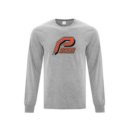 Point Edward Pacers Adult Cotton Long Sleeve T-Shirt