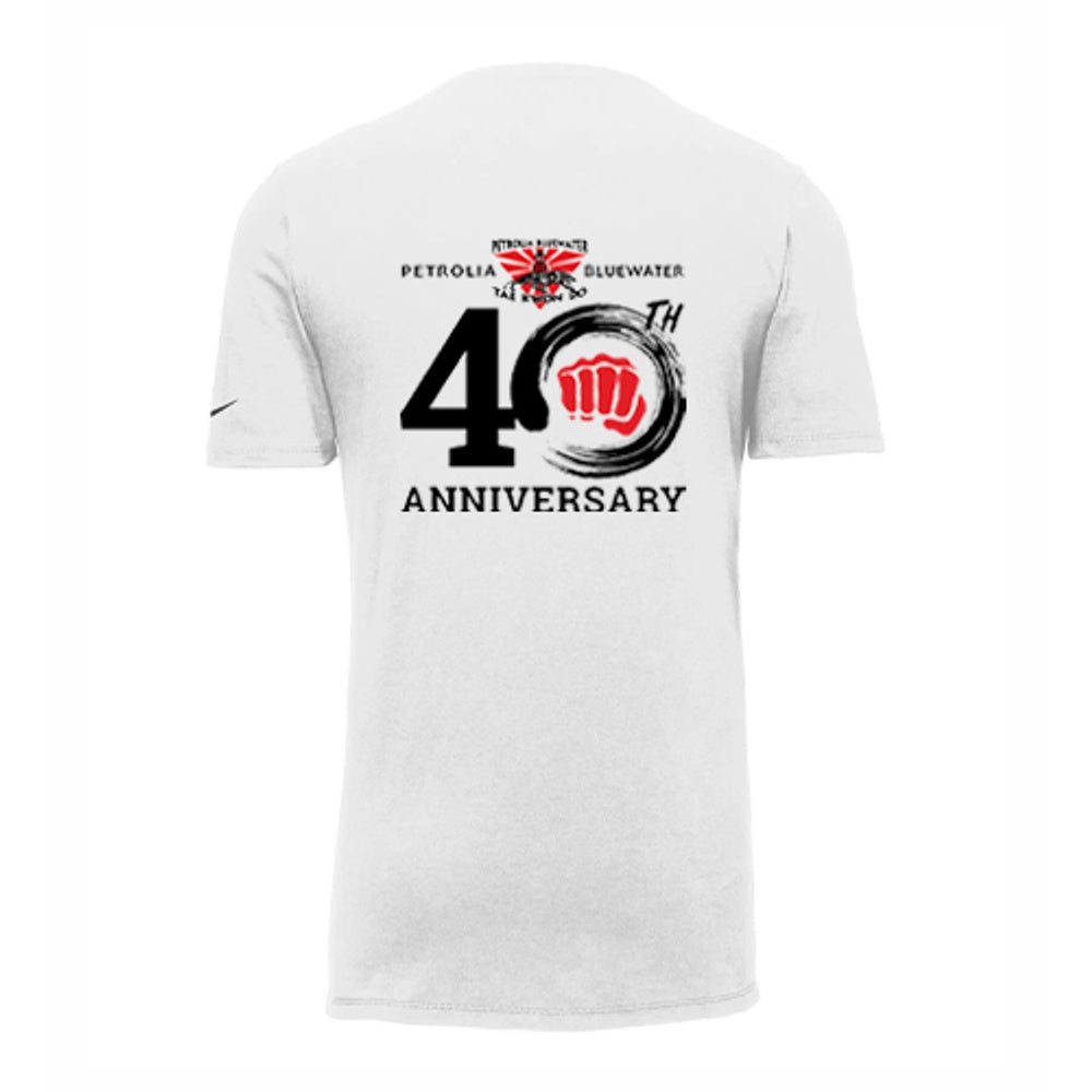 Petrolia Bluewater Tae Kwon Do Anniversary Adult Nike Dri-FIT Cotton/Poly Tee
