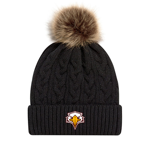 North Lambton Adult Faux Fur Pom Pom Toque