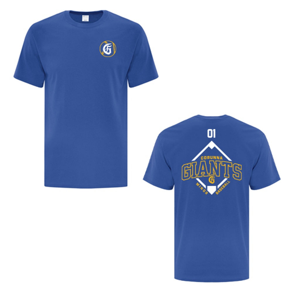 Corunna Giants Youth Cotton T-Shirt