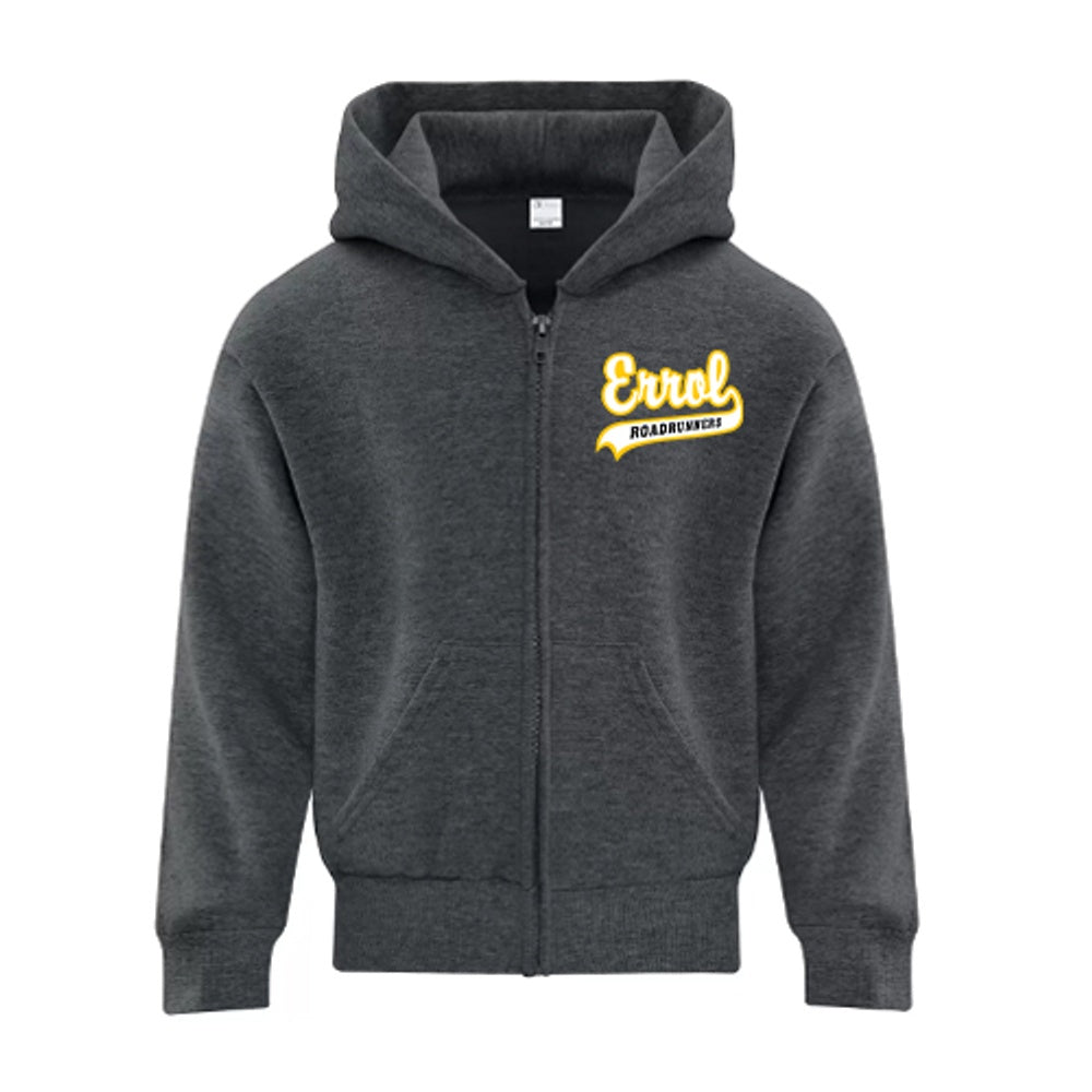 Errol Road Youth Everyday Fleece Full Zip Hooded Sweatshirt