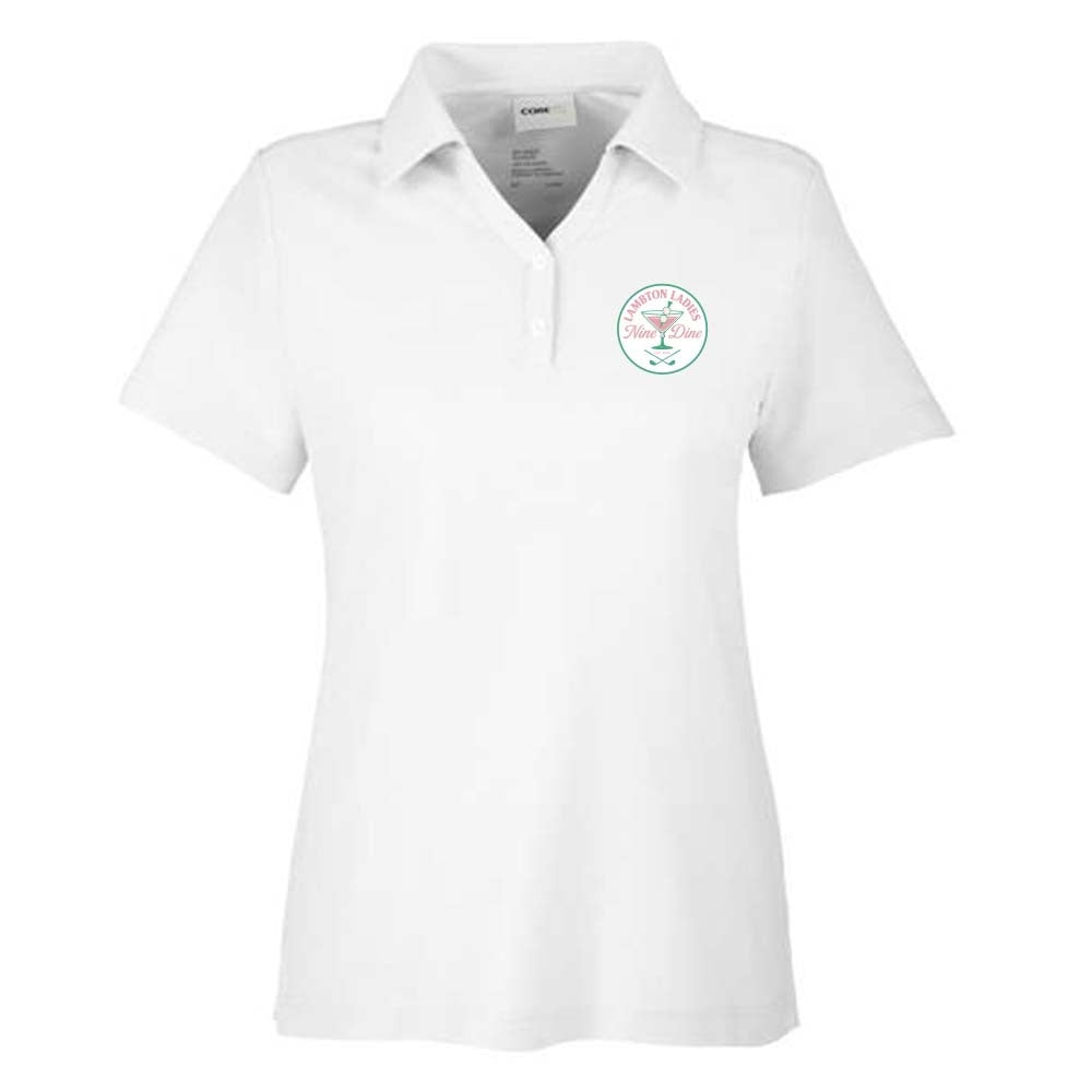 Lambton Ladies 9 & Dine Ladies' Fusion ChromaSoft Pique Polo