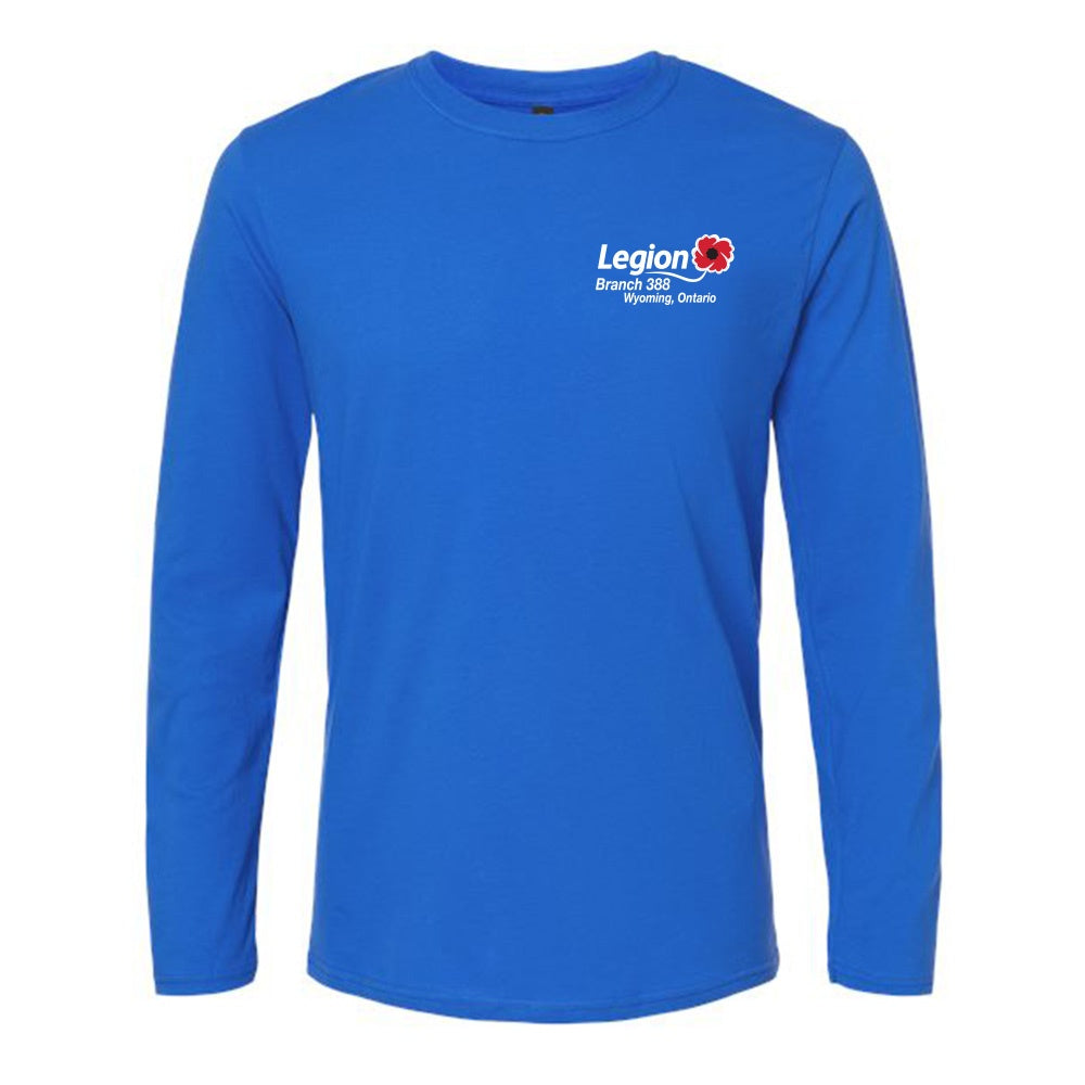 Wyoming Legion Branch 388 Adult Softstyle® Long Sleeve
