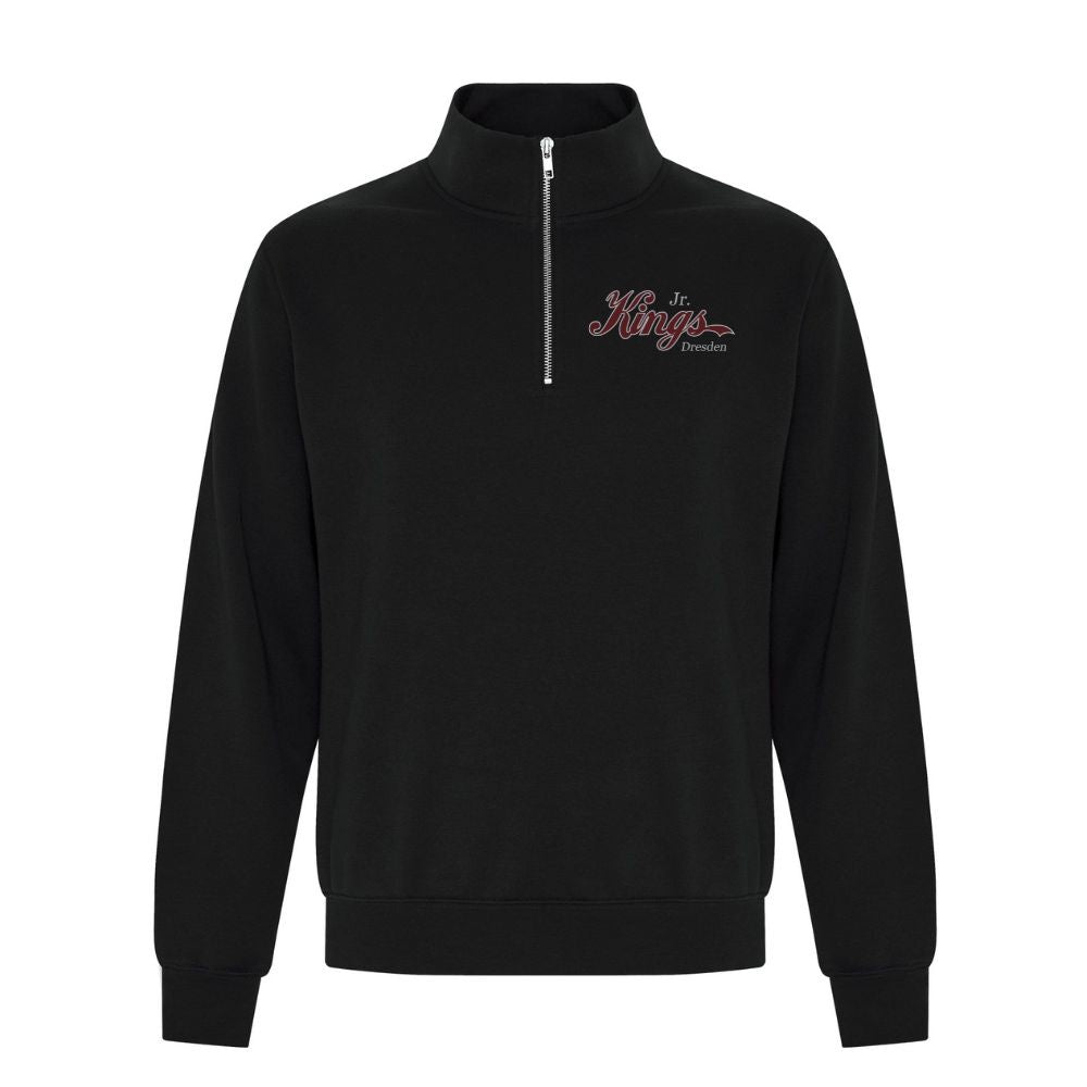 Dresden Minor Hockey Adult Fleece 1/4 Zip Sweatshirt