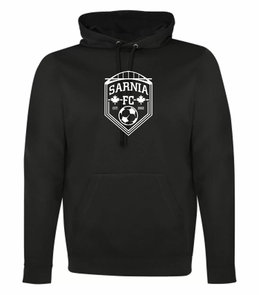 Sarnia FC Youth Performance Polyester Hooded Sweatshirt