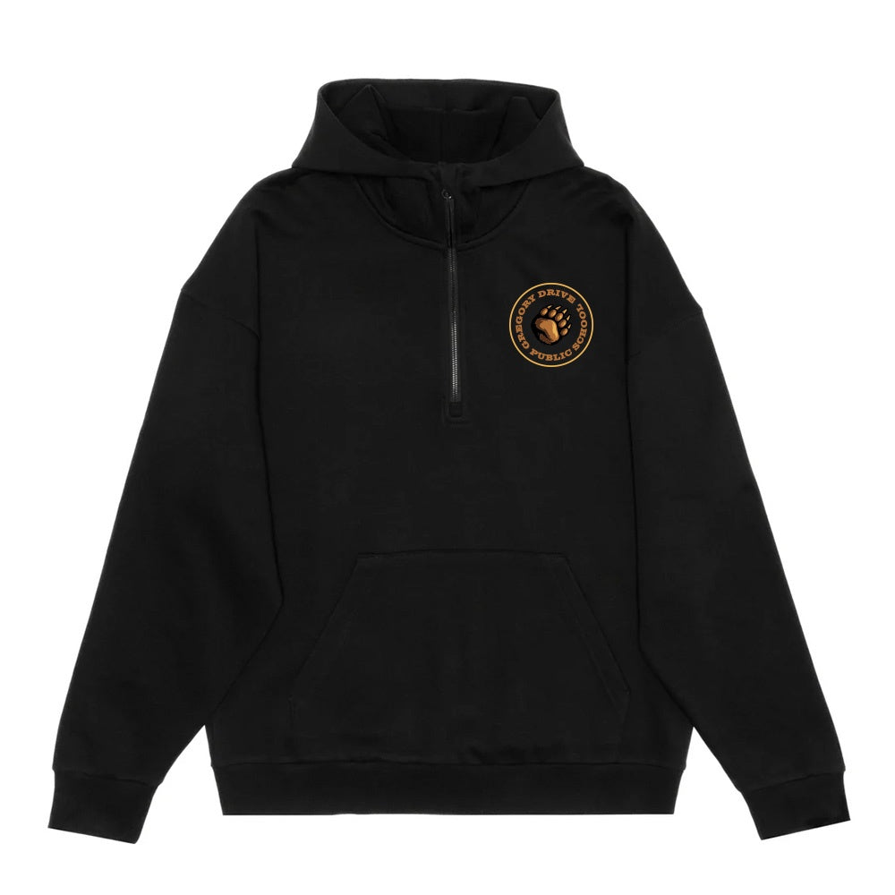 Gregory Drive Adult Drop Shoulder 1/2 Zip Hoodie