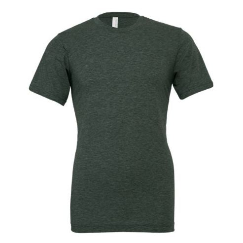 UNISEX BELLA + CANVAS HEATHER CVC T-SHIRT