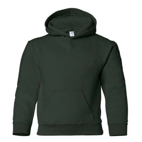 GILDAN HEAVY BLEND 50/50 YOUTH HOODED SWEATSHIRT
