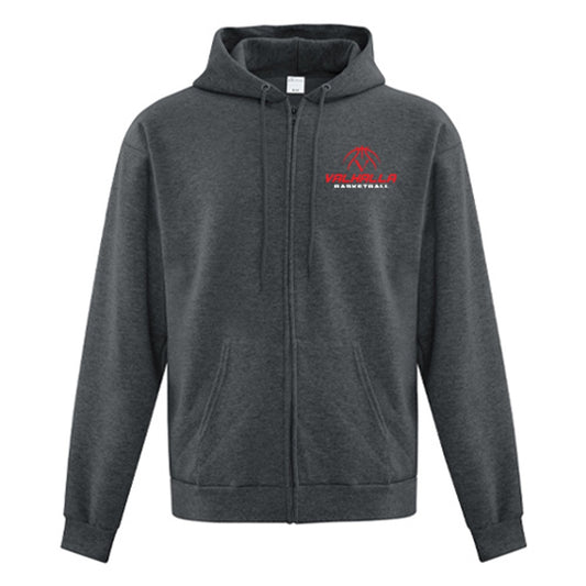 Valhalla Adult Everyday Fleece Full Zip Hooded Sweatshirt